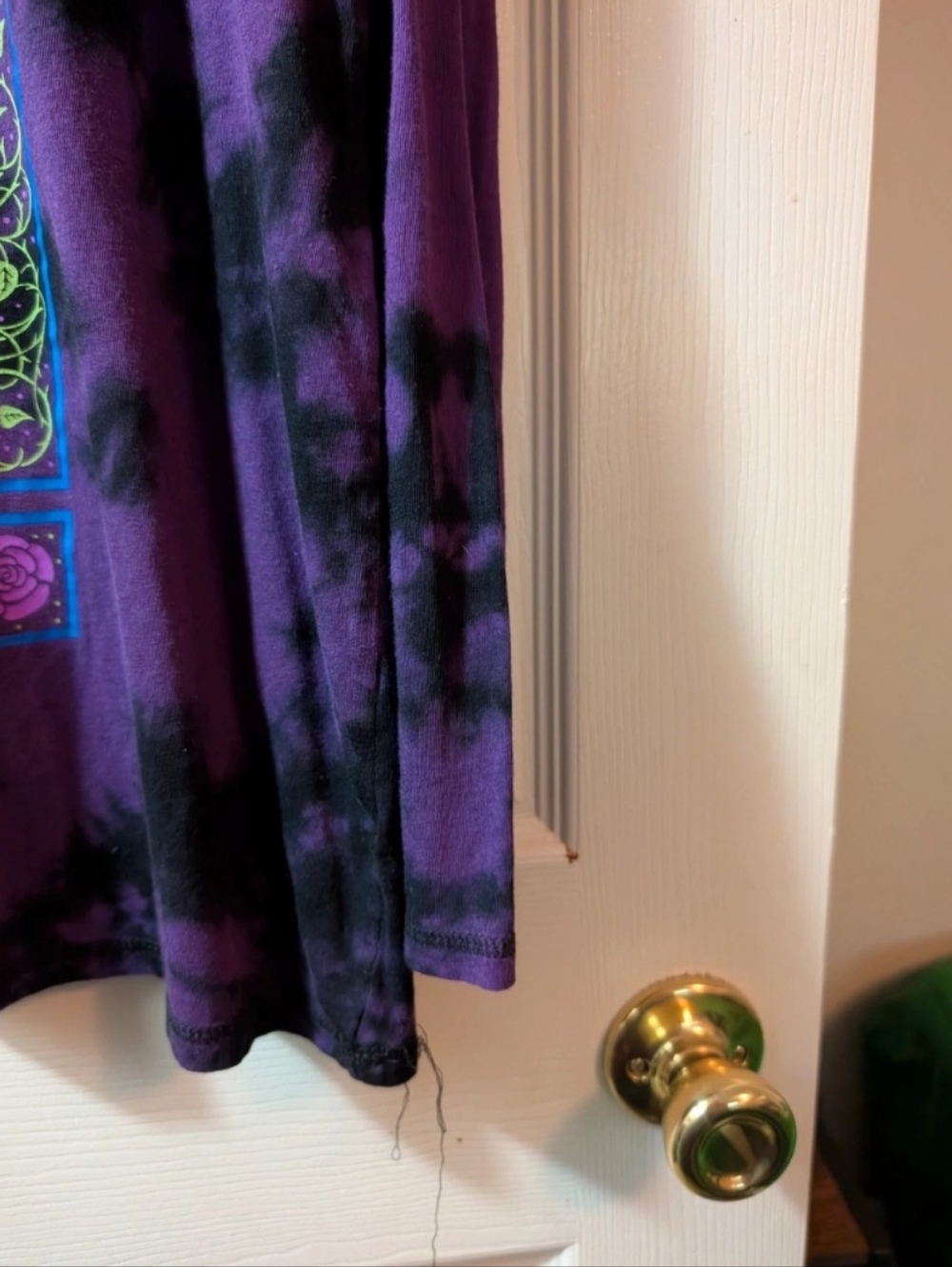 Torrid Disney Villains Women's Maleficent Graphic T Shirt Black Tie Dye Quote Te - Picture 7 of 9